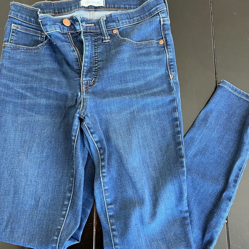 Madewell 9” High Rise Skinny Jeans - size 28